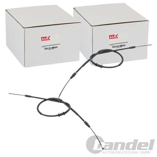 Nty handbremsseile passend - 2x,
