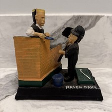 Vintage Cast Iron Mason and