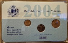 Euro Münzen San Marino 2004