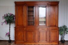 Nr.1928 JP-Ehalt Vitrine Bibliothek Kirsche Vollholz