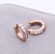 18k Gold Earrings Hoop Gold