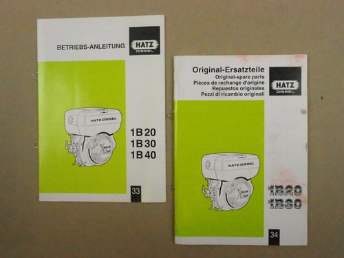Hatz 1b20 1b30 1b40 diesel - hatz,