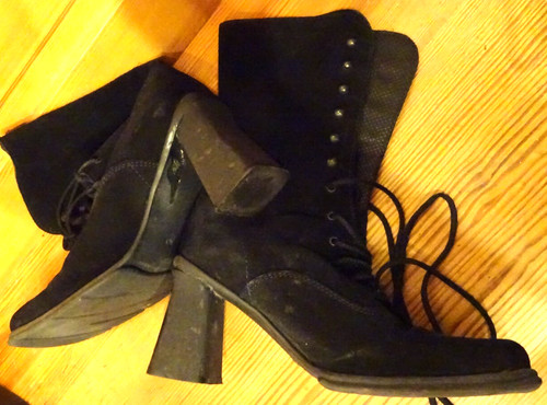 Wadenhohe stiefelette 40 - wadenhohe,