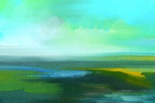 Wandbild: Abstrakter