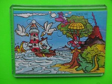 K99 n.120 - ( Papier Puzzle ) Leuchtturm mit Fallschirmspringer + BPZ