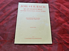BACH Klavierwerke V Französische Suiten Noten für Klavier