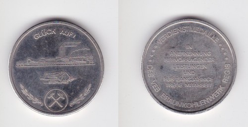 Ddr verdienstmedaille des veb - ddr,