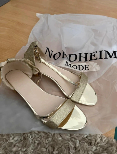 Nordheim damen sandalen gold - damen,