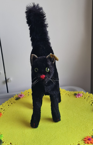 Steiff schwarzer kater black - schwarzer,