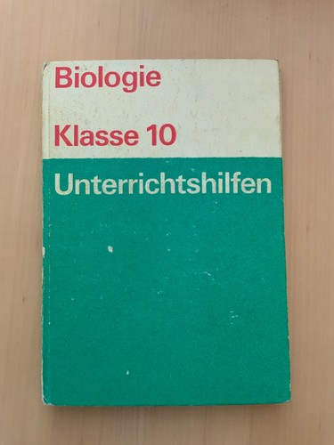 Ddr unterrichtshilfen biologie - ddr,