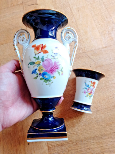 Meissen amphorenvase prunkvase - amphorenvase,