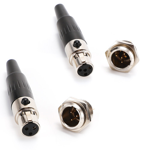 Polig mini xlr anschluss - 4,