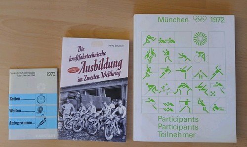 Bücher konvolut olympia 1972 - bücher,