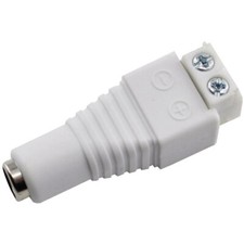 TRU COMPONENTS DC14-F-WT Niedervolt-Steckverbinder Buchse, gerade  5.5 mm 2.1...