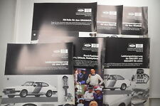 6x Ford RS Teile Prospekt: Fiesta, Escort inkl. RS 2000, Taunus, Granada, Capri