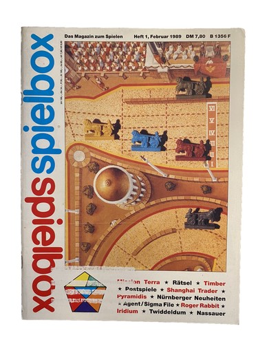 Magazin spielbox heft 1989 - magazin,
