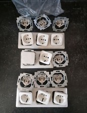 Schuko Steckdose Schalter 3 fach