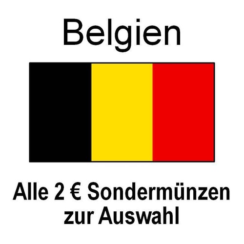 Belgien alle 2 euro - 2,