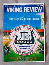 Goole AFC v Kendal Town. 24