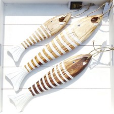 Deko-Hänger "FISCH Streifen"