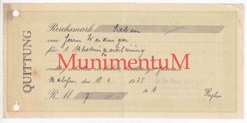 Quittung prima wechsel - quittung, dr