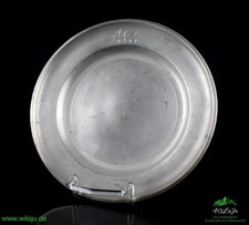 Sammlerobjekt Zinnteller von