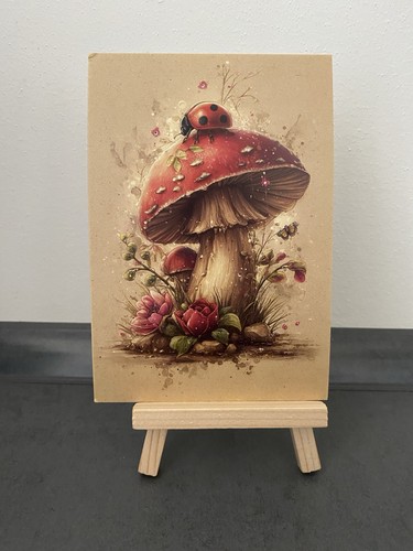 Postkarte motivkarte roter - postkarte,