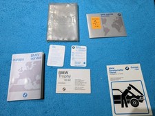 Original BMW Bordmappe 80er | Serviceheft BLANKO | NOS | E12 E21 E23 E24 Sammler