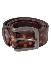 PASSARELLA Ledergürtel Damen Gürtel Gr. DE 85 braun-nude Casual-Look