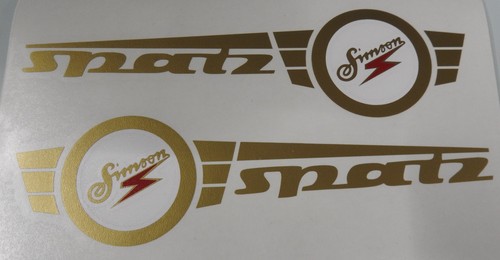 Tankaufkleber simson spatz set - simson,