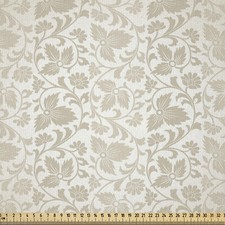 Blumen Microfaser Stoff als Meterware Retro Strudel Blumen