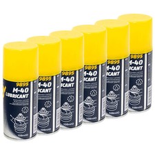 6x 100 ml Original MANNOL M-40 Lubricant Rostlöser Kriechöl Multifunktionsöl 