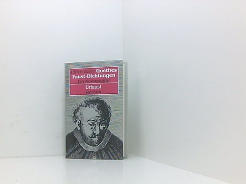 Goethes faust dichtungen - goethes, faust-dichtungen