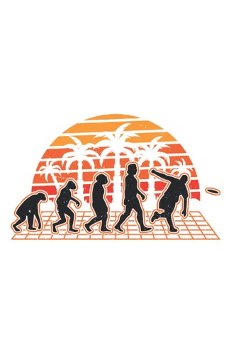 Discgolf notizbuch evolution - discgolf,