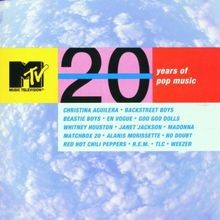 Mtv years pop music - of,