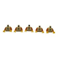 5x Lego® Hemd "Indianer / Bauer" 6489705 76382 Mittelalter Oberteil