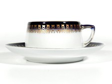 Hermann OHME Jugendstil Moccatasse + Ut.° Dekor wohl Erich Kleinhempel ?