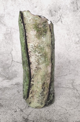 Handgefertigte grüne vase aus - handgefertigte,