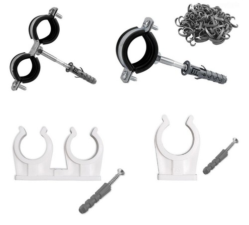 Rohrclip clipser rohrhalter - rohrclip,