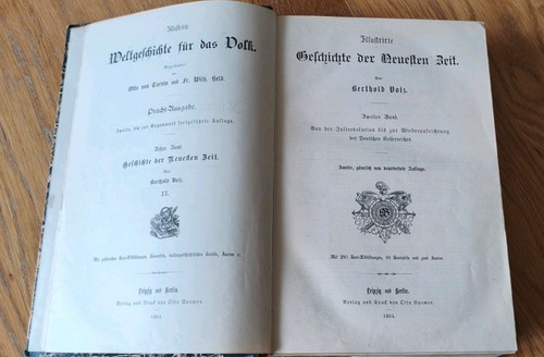 Antikes buch illustrierte - antikes,