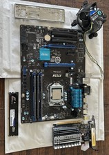 Diverse PC Komponenten Konvolut (GPU, CPU, CPU Kühler, RAM, Motherboard)