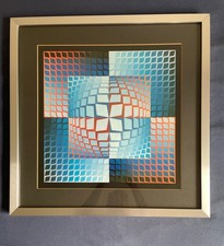 Victor Vasarely " Quasar-Zett"
