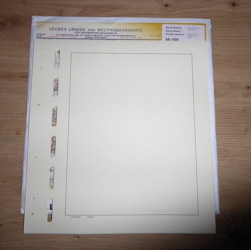 Schaubek 27 blankoblätter - schaubek, *