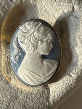 Vintage Brosche Kamee