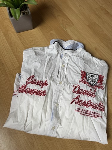 Camp david hemd weiß - david, herren