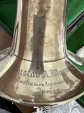 Nr. 1078 Sehr altes Flügelhorn Gustav A.Wagner Dresden