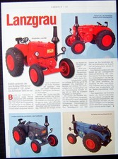 LANZ BULLDOG HR8 Traktor