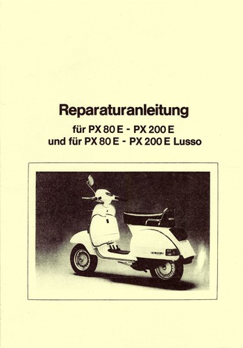 Vespa reparaturanleitung 80 - px,