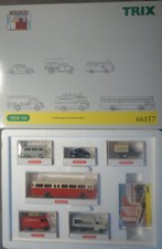 Trix   66157    (Spur H0)    Kraftfahrzeuge Hamburger Hafen (Wiking)  + OVP