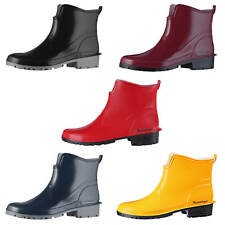 tomBrook Damen Gummistiefel Zum Abendkleid Halbhoch Regenstiefel mit Anziehhilfe